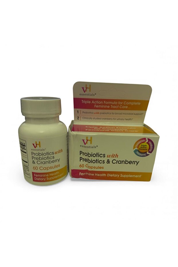 essentials probiotics with prebiotics & canberry
