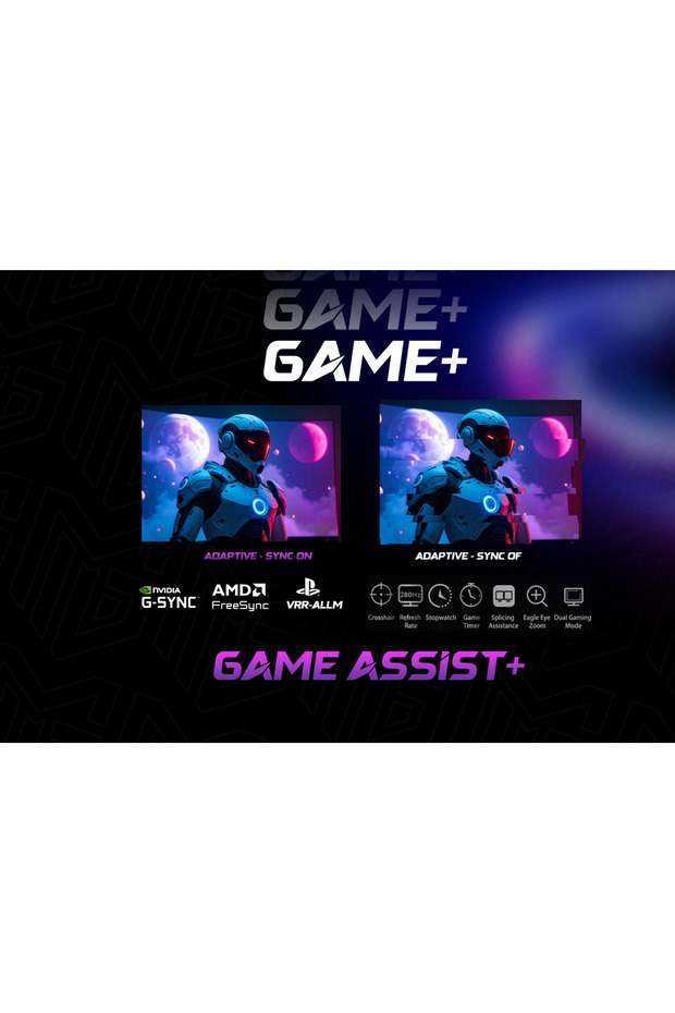 Majesty 27" QD-OLED 2K QHD OLED Gaming Monitor, 280Hz, 0.03ms, HDR400, G-SYNC & FreeSync - 7