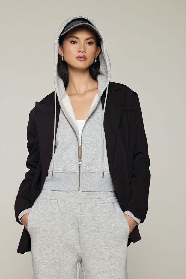 Crop Polar Sweatshirt - 2