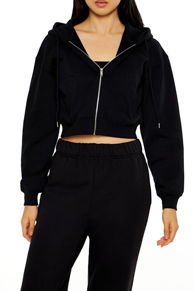Crop Polar Sweatshirt - 2