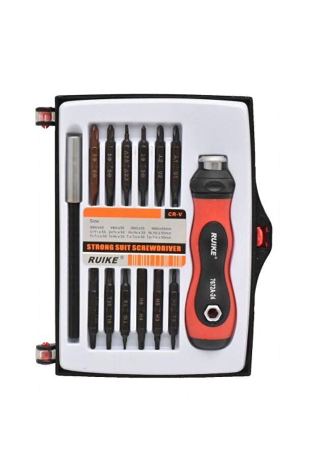 26 Piece Screwdriver, Socket and Bit Set - 1