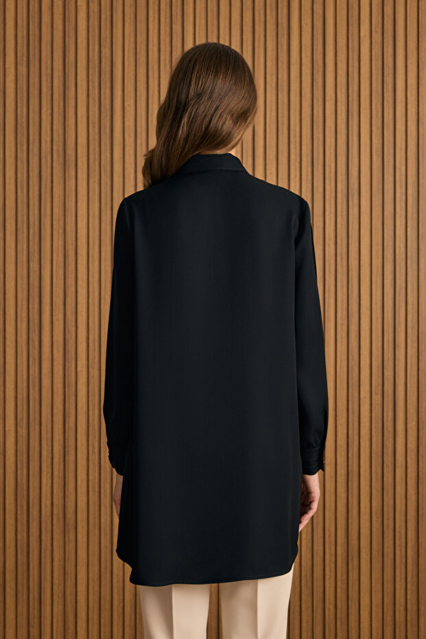 Dikiş Detaylı Tunik - 5