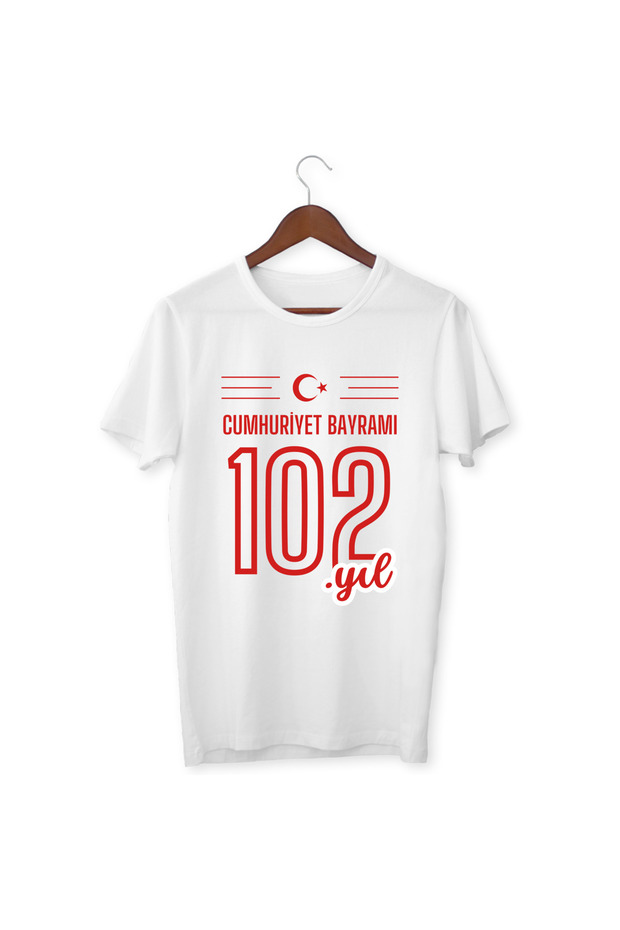 October 29Th Republic Day T-Shirt | Ataturk Printed 102Nd Year Children & Adults