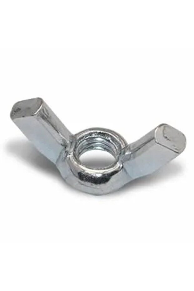 صامولة فراشة فولاذية M6 - 10 قطع