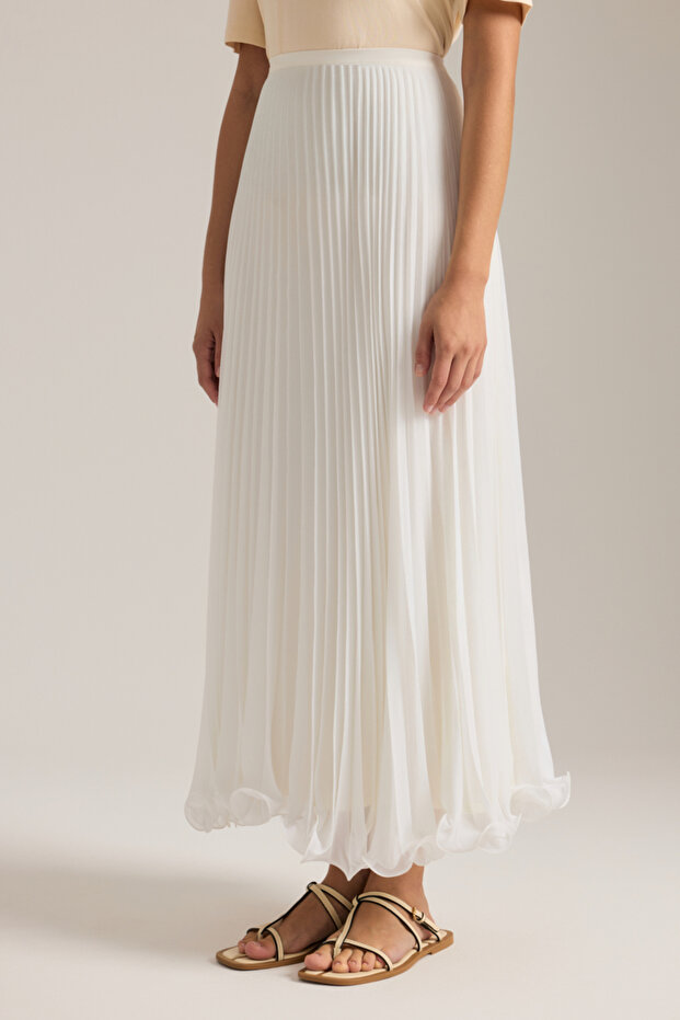 Etek Ucu Misinalı Piliseli Etek - 5