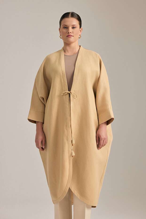 Önden Bağcıklı Kimono - 2