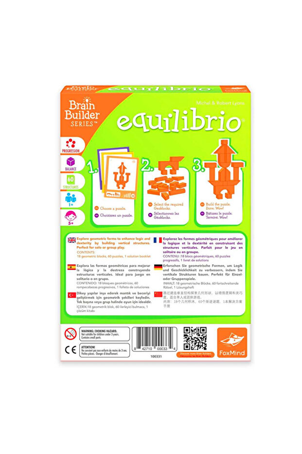 Mücit Panda Foxmind Equilibrio Zeka Geliştirici Denge Oyunu - 2