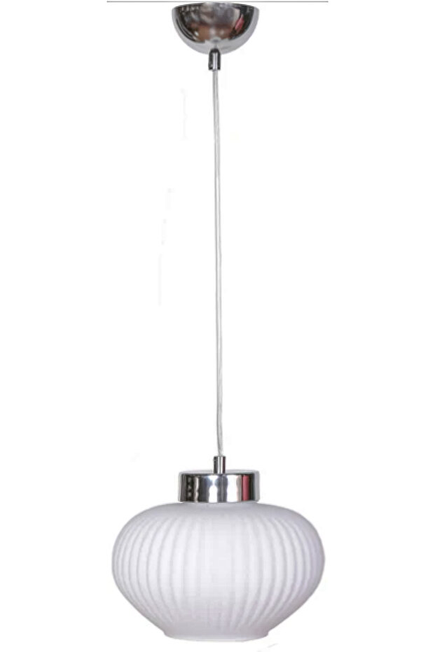 Sahra Modern Beyazcam Tekli Avize - 2