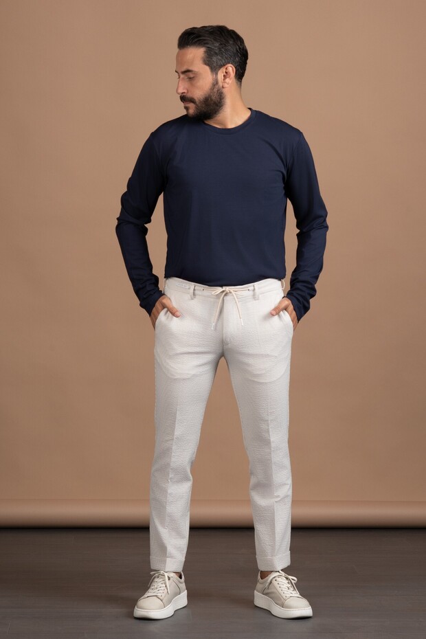 Regular Fit Crew Neck Rayon Fabric Full Lycra Long Sleeve Sweatshirt