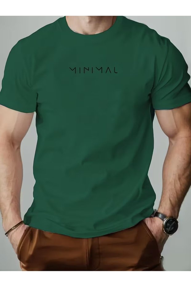 Men's Minimal Printed T-Shirt