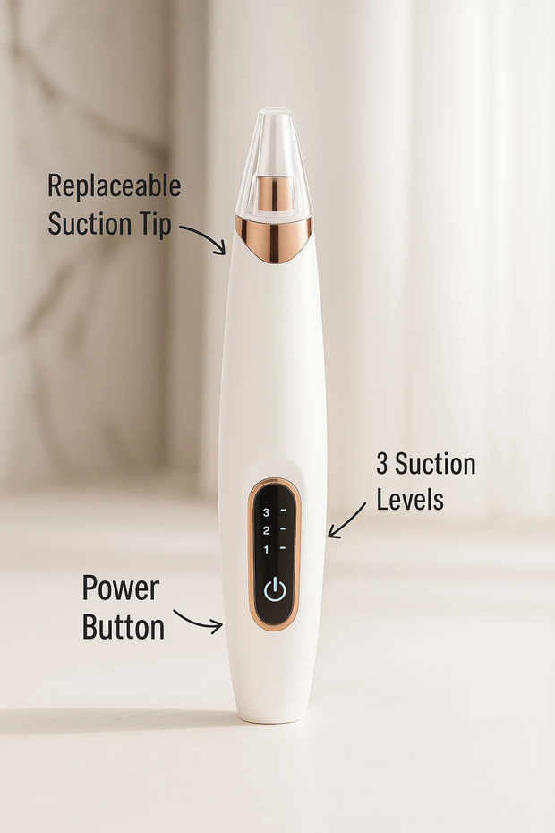 Electric Blackhead Removal Device with Suction and LCD Display–Deep Pore Cleaner - 3