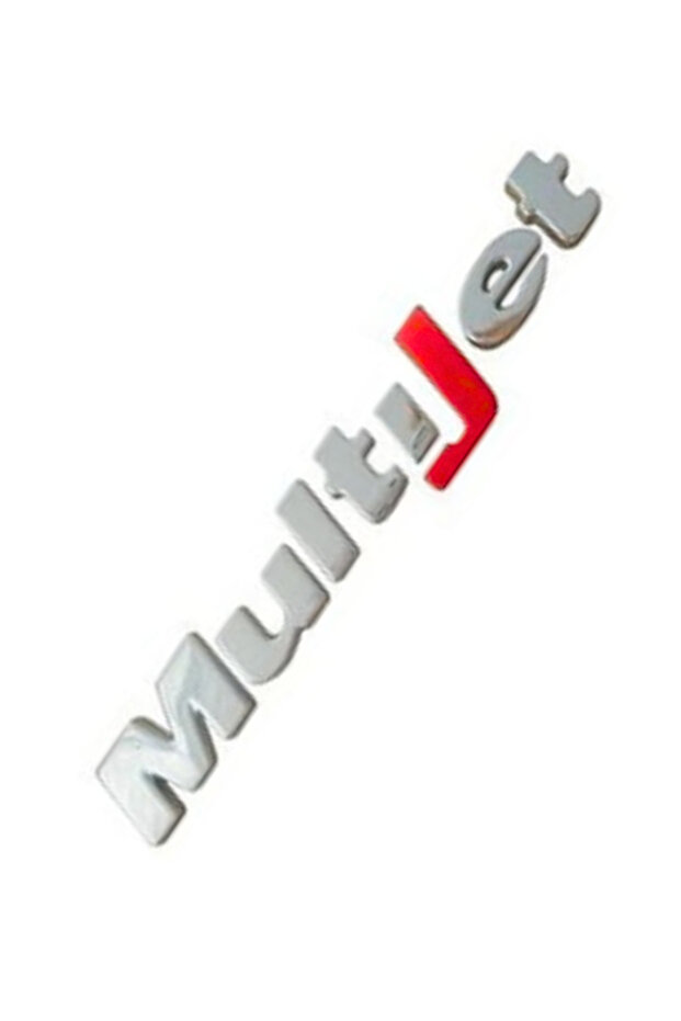 Multijet Font Red Color Compatible with Fiat Doblo Linea Models - 2