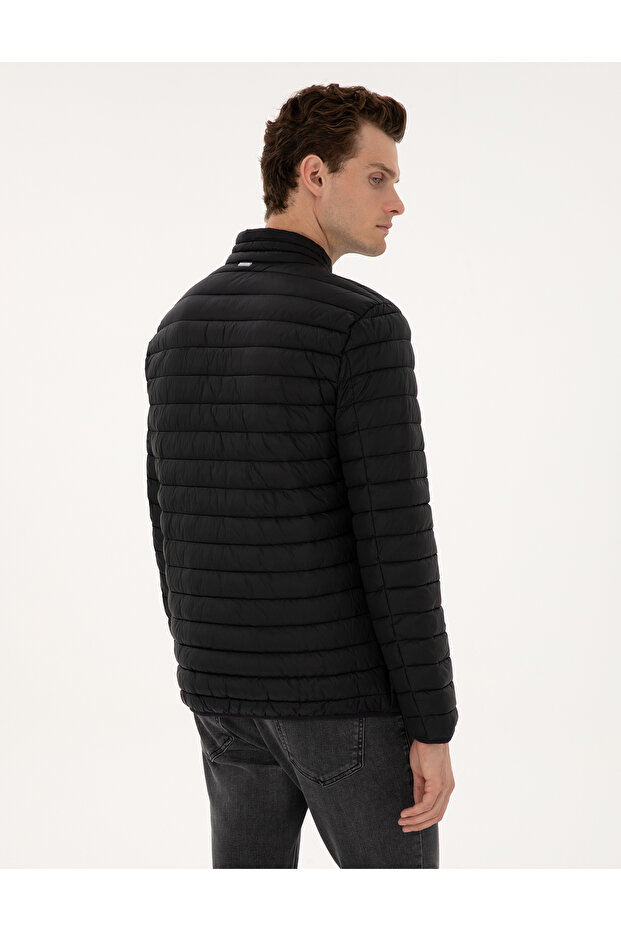 Siyah Kapitone Basic Mont 50313921-VR046 - 5