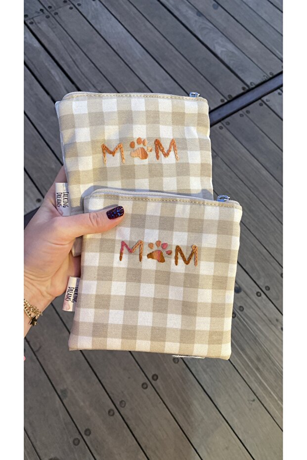 Mom Embroidery Mini Wallet -1 Piece