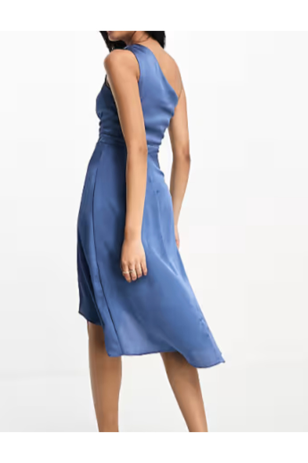 Rochie midi TFNC, albastru - 3