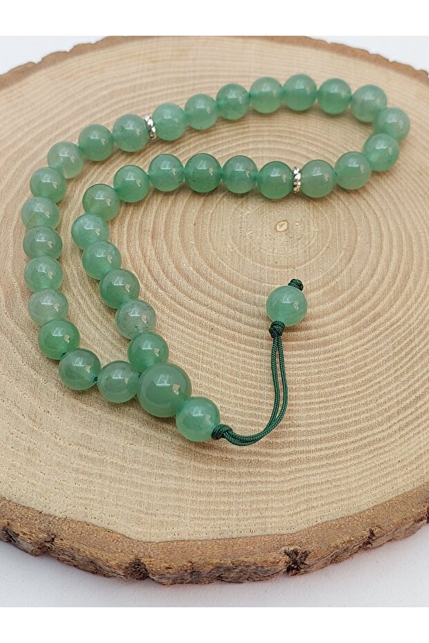 Aventurine Stone 33-Piece Special Design Prayer Beads 8mm (17605)