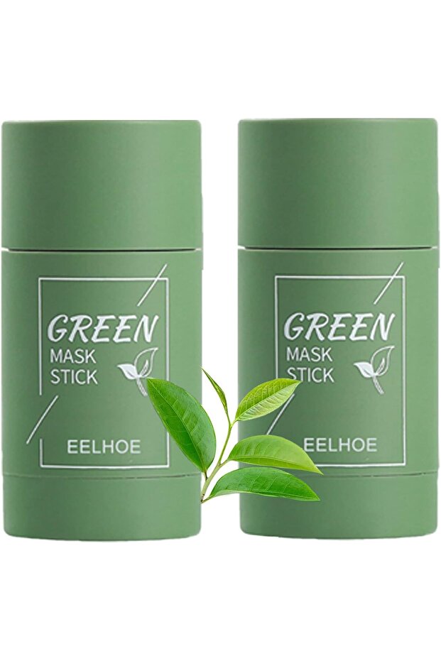 Eelhoe Poreless Deep Cleanse Mask Stick, Green Tea Mask, Blackhead Remover, Face Moisturizing, Skin