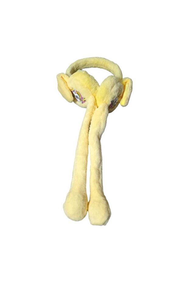 Children's Plush Figured Movable Ear Movable Sound Winter Earmuff