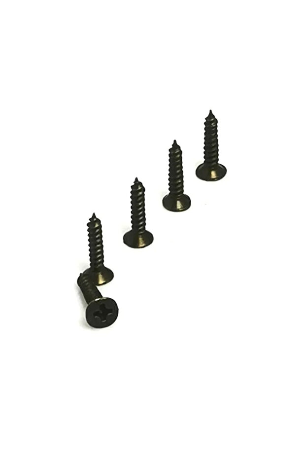 Clip, Hinge, Foot Screw 2,2X7,5Mm Steel - Black 100 Pcs