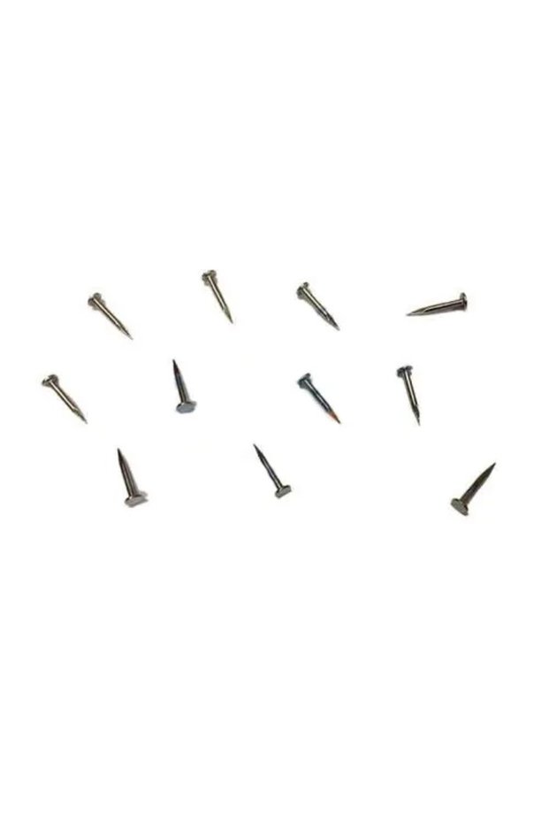 Clip, Hinge, Foot Nail 9mm Steel - Black 100Gr
