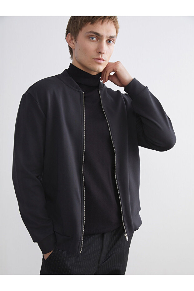 Peak New Season Standard Fit Long Sleeve Men's College Jacket