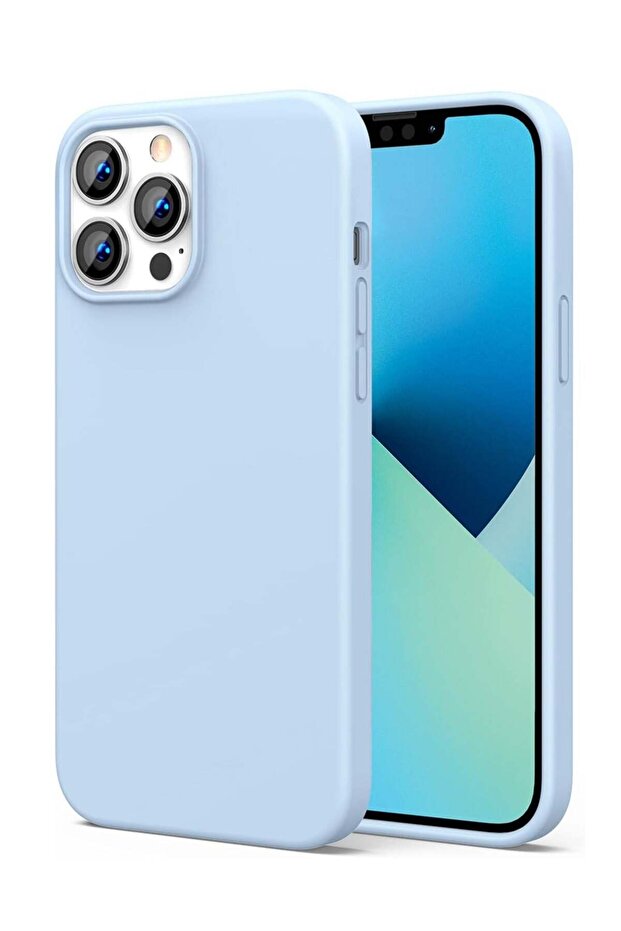 BORTONY iPhone 14 Pro Max Case Liquid Silicone Anti Scratch Anti Fingerprint Soft Silky Touch Shockp