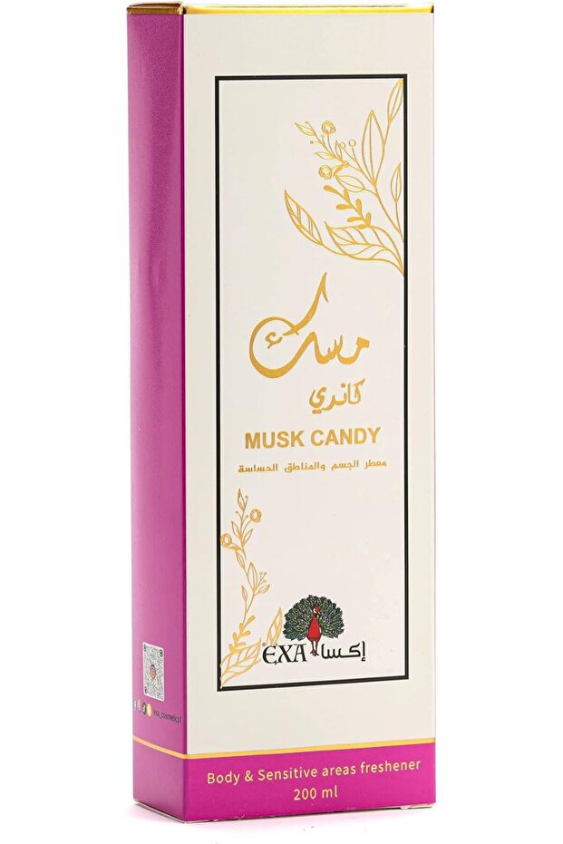 سبراي للجسم والمناطق الحساسة برائحة المسك الحلو 200 مل، للجنسين - 3