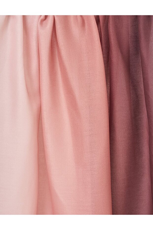 Gradient Shawl Salmon - 2