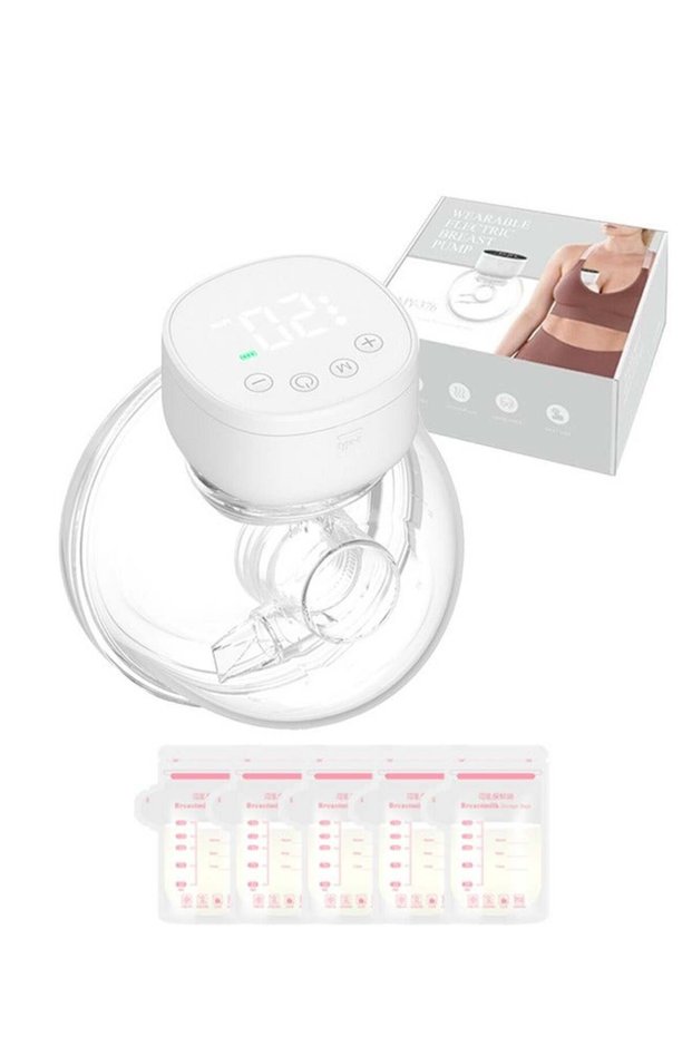 Electric Breast Pump Wearable, Hands-Free, Low Noise Painless With 3 Modes 9 Levels, And 5