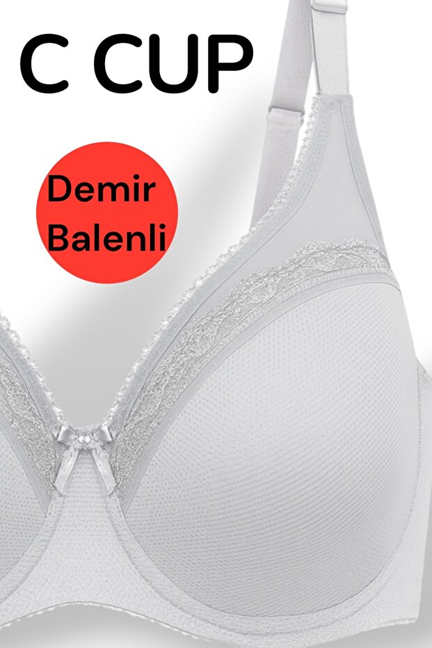 Plus Size Recovery Bra C Cup Without Padding Underwire Model - 2