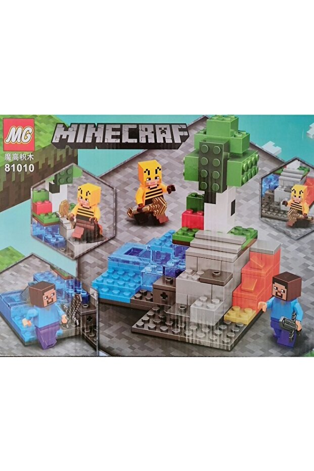 Set de construcții Minecraft Creative 164 buc - 2