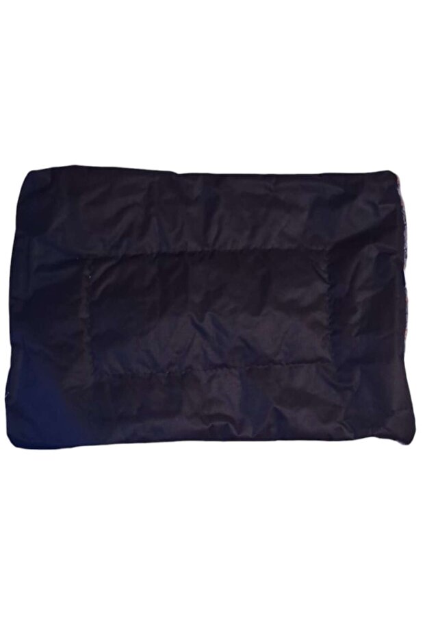 Plush pet mat, rectangular, polyester, gray, medium, 48x65cm - 2