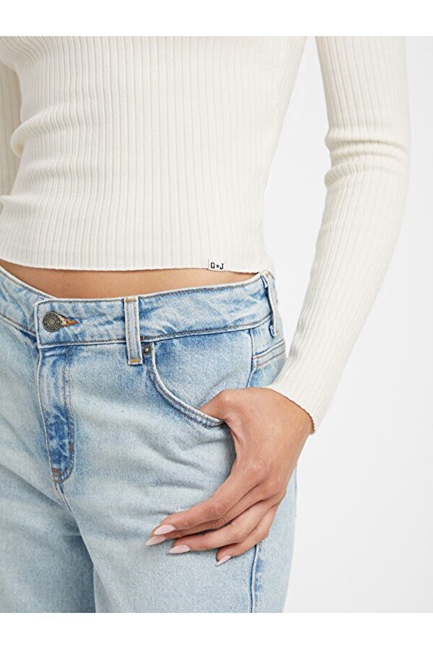 Jeans Kadın Triko - 5