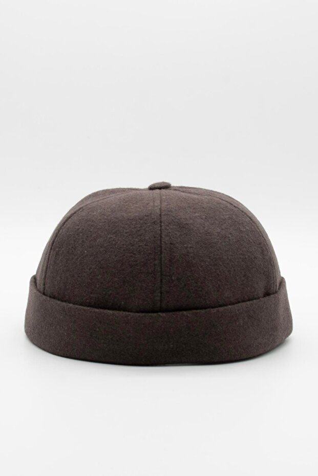 قبعة دوكر قصيرة من الصوف - 1