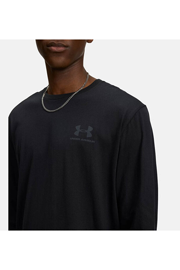 Ua Black Men's Long Sleeve Sweatshirt