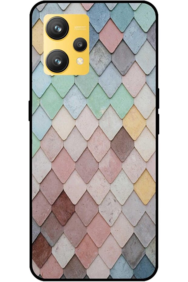 جراب حماية بتصميم رخامي لهاتف Realme 9 - 1