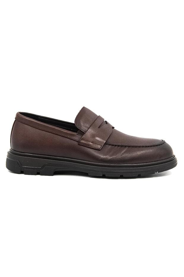 Dr.Jell's 5K3110-W2050 Men's Comfort Shoes - Dark Brown