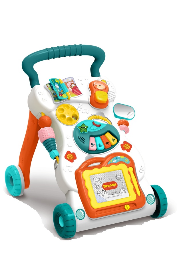 - Baby Walker Push Activity Learning Toy - Green