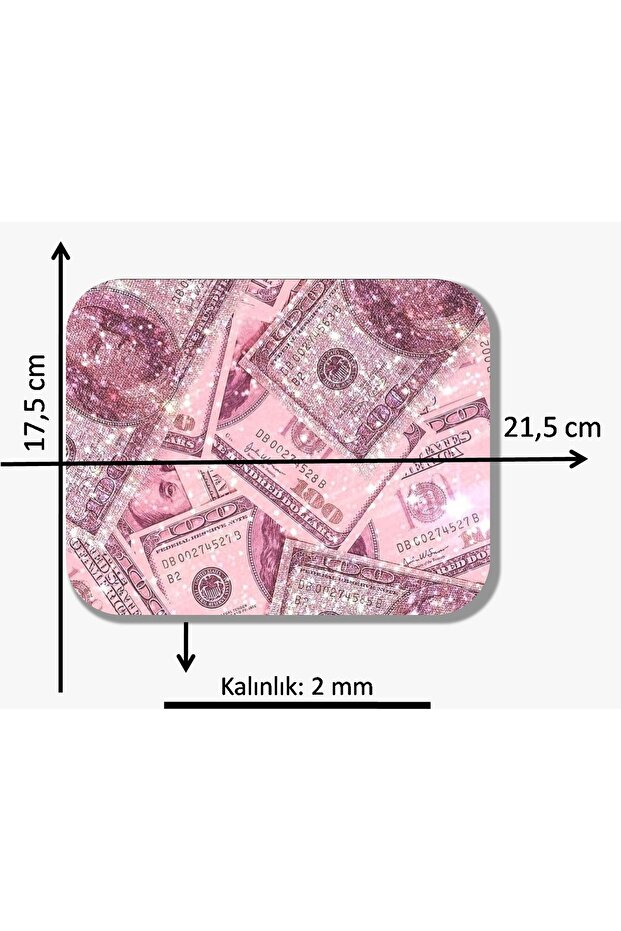 Dolar Baskılı Mousepad - 3