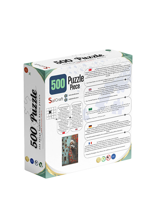 500 Parça Puzzle Düşlerin İçindeki Renkler - 2
