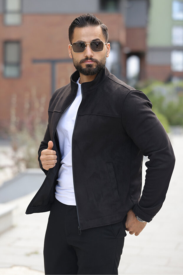 Old Money Nubuck Seasonal Jacket - Timeless Style