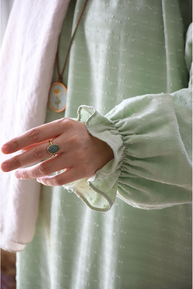 Rochie mini cu pompon - 4