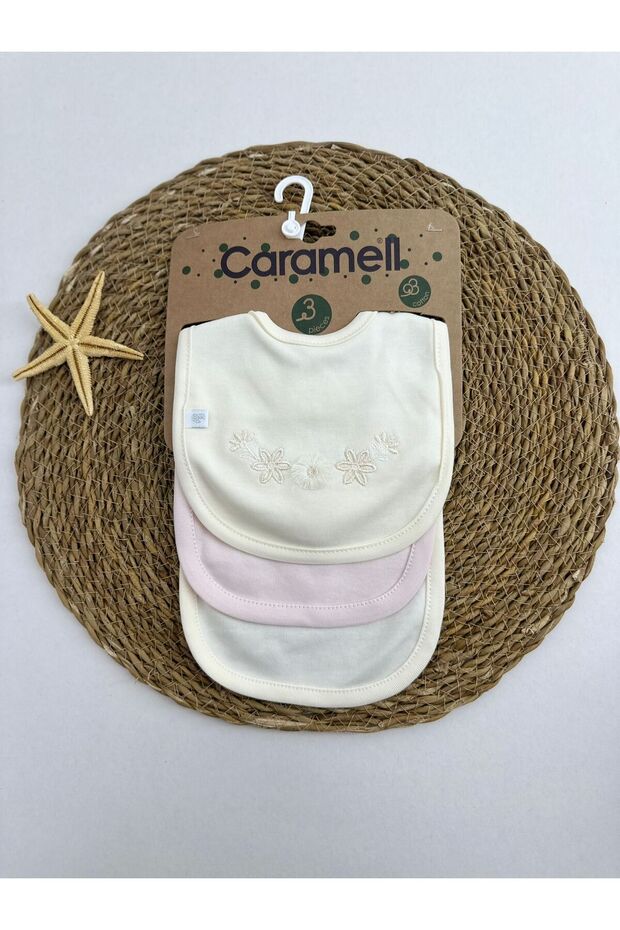 - Caramell Baby Bib 3 Pieces