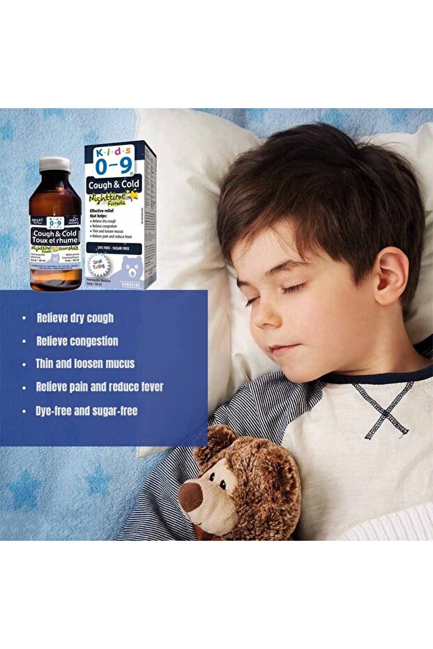 KIDS 0-9 COUGH & COLD NIGHTTIME FORMULA 100 ML
