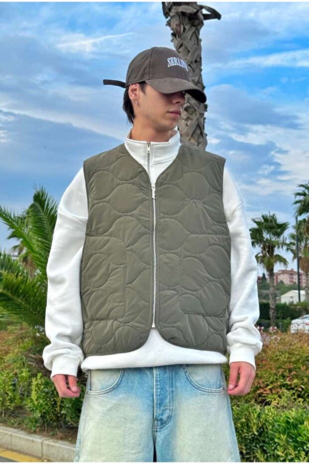 Premium Quilted Patterned Vest - 1