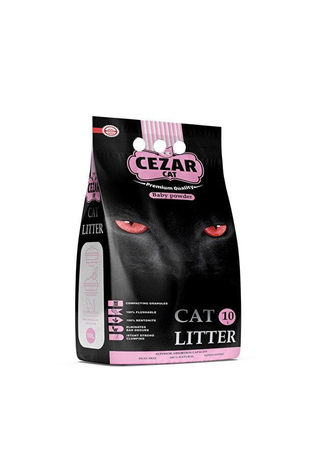 Baby Powder Cat Litter
