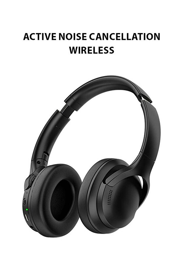 Wireless On Ear Bluetooth Headphones with Active Noise Cancelling Pure Bass USB Type C Fast