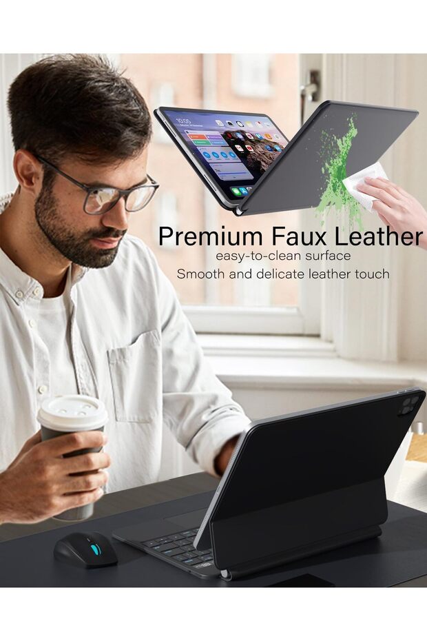 iPad Pro Air 11-inch Case with Keyboard, Magic-Style Keyboard, Multi-Touch Trackpad, Floating - 8