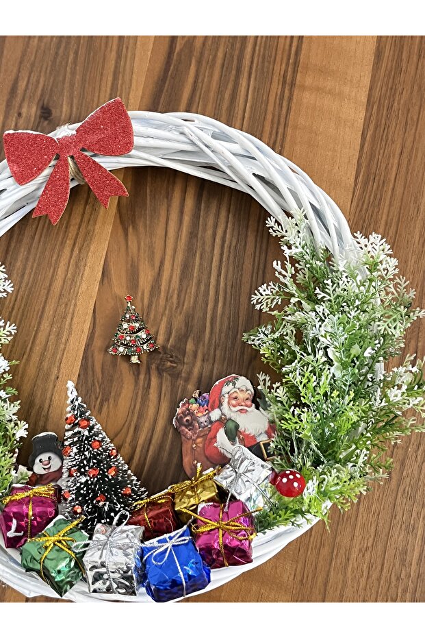 Lucky Store Çam Ağacı Broş + Yılbaşı Kapı Süsü Hediyesi - 7