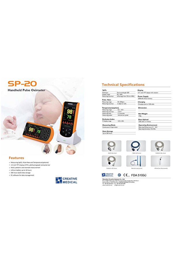 Handheld Pulse Oximeter - 1